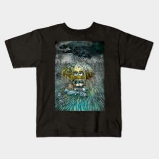 RAINING all day Kids T-Shirt